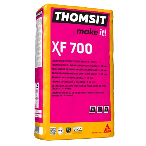 Thomsit XF 700 Premium-Dickschicht-Ausgleich für Schichtdicken 3-70 mm 25 kg Sack _LW