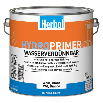 Herbol Hydroprimer Allgrund wasserverdünnbar 750 ml weiß _L