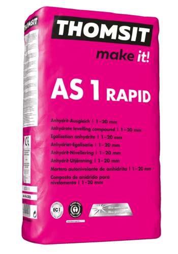 Thomsit AS 1 Rapid Anhydrit-Ausgleich 25 kg Sack