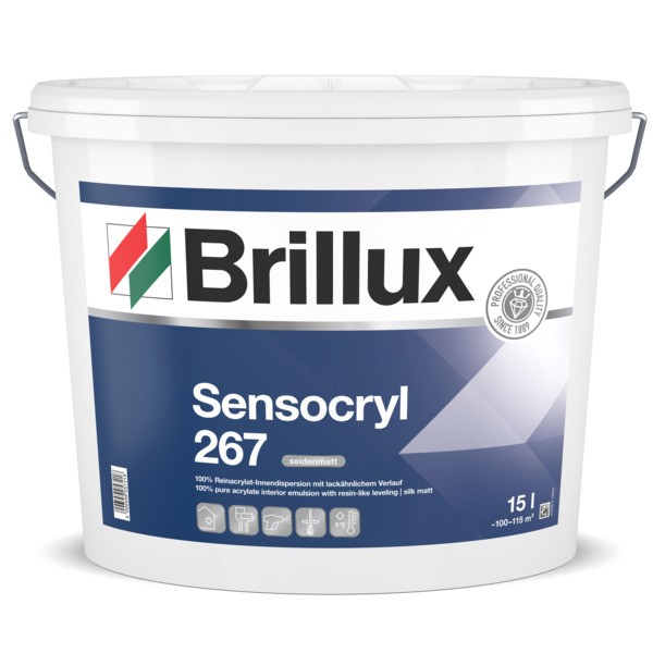 Brillux Sensocryl ELF 267 seidenmatt weiß | 5 Ltr.