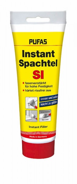 Pufas Instant-Spachtel SI für innen/außen 400 g Tube