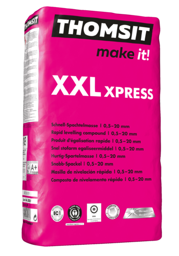 Thomsit XXL Xpress Schnell-Spachtelmasse 25 kg Sack