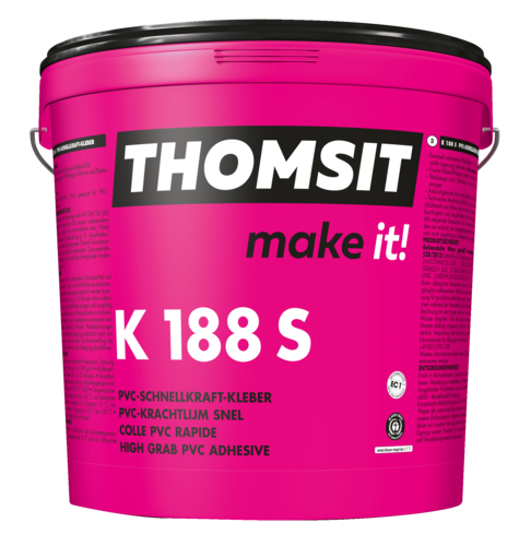 Thomsit K 188 S PVC-Schnellkraftkleber 14 kg Eimer _LW