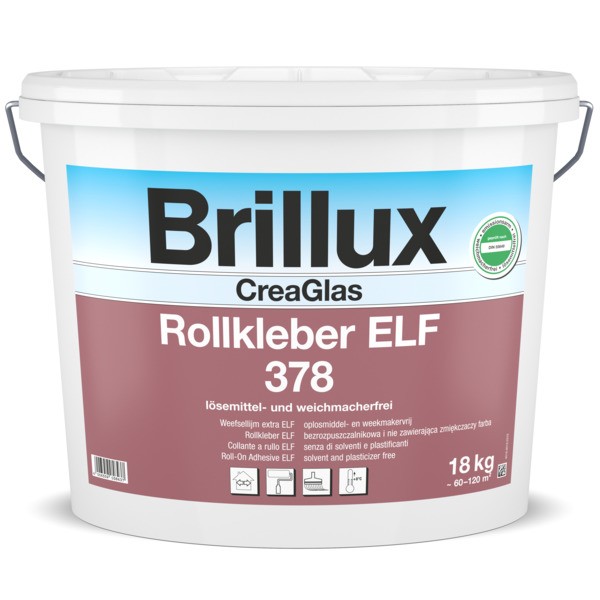 Brillux CreaGlas Rollkleber ELF 378 transparent 5 kg 