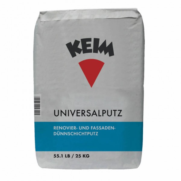 KEIM Universalputz Renovier und Fassadendünnschichtputz 1,3 mm 25 kg