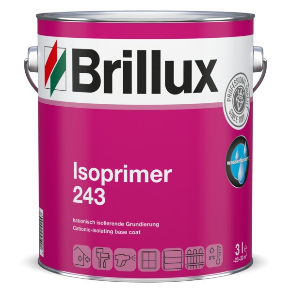 Brillux Isoprimer 243 weiß matt | 3 ltr. _L