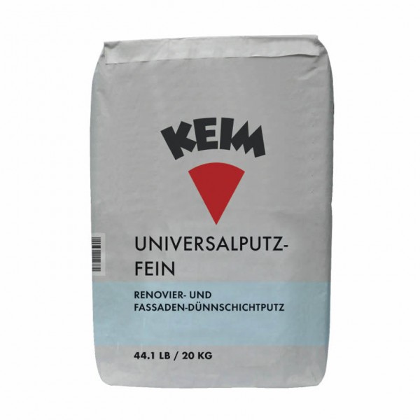 KEIM Universalputz-Fein Renovier und Fassadendünnschichtputz 20 kg