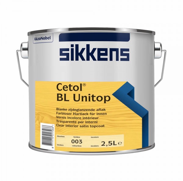 Sikkens Cetol BL Unitop transparenter Hartlack farblos 2,5 Ltr.